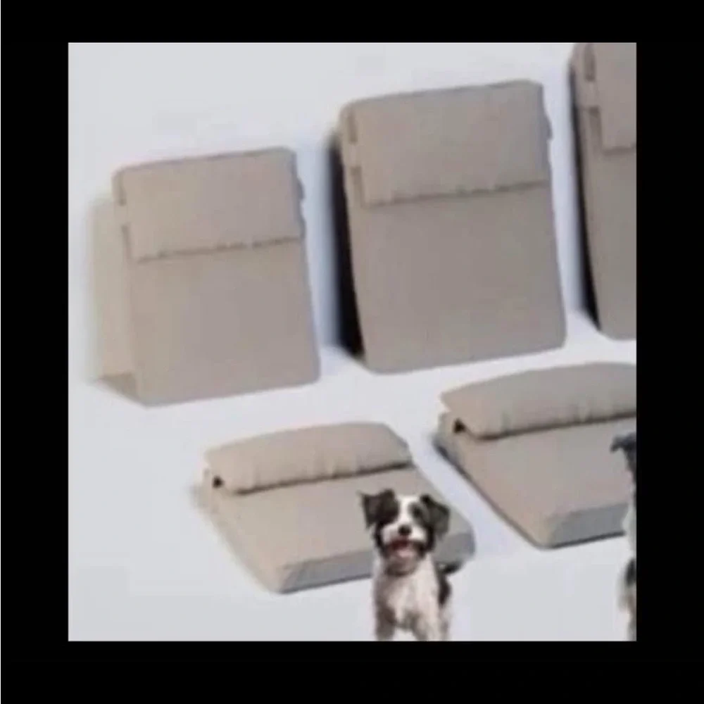 Beige Pet Bed Set